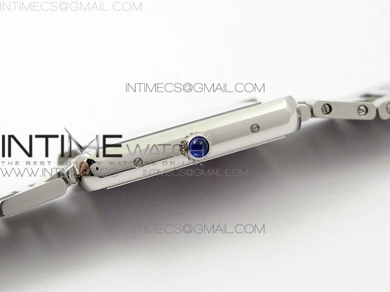 Tank Solo Ladies 28mm SS K11F 1:1 Best Edition White Dial on SS Bracelet Ronda Quartz