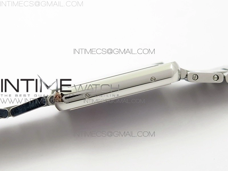 Tank Solo Ladies 28mm SS K11F 1:1 Best Edition White Dial on SS Bracelet Ronda Quartz