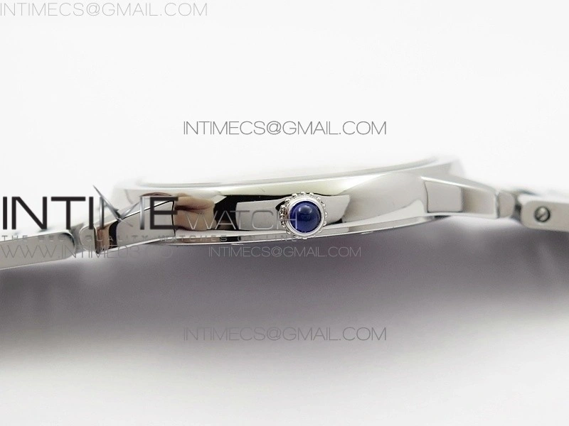 Ronde Solo de Cartier 36mm K11 1:1 Best Edition White Dial on SS Bracelet Ronda Quartz