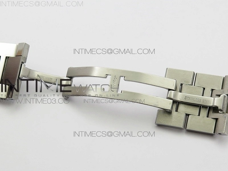 Ronde Solo de Cartier 36mm K11 1:1 Best Edition White Dial on SS Bracelet Ronda Quartz