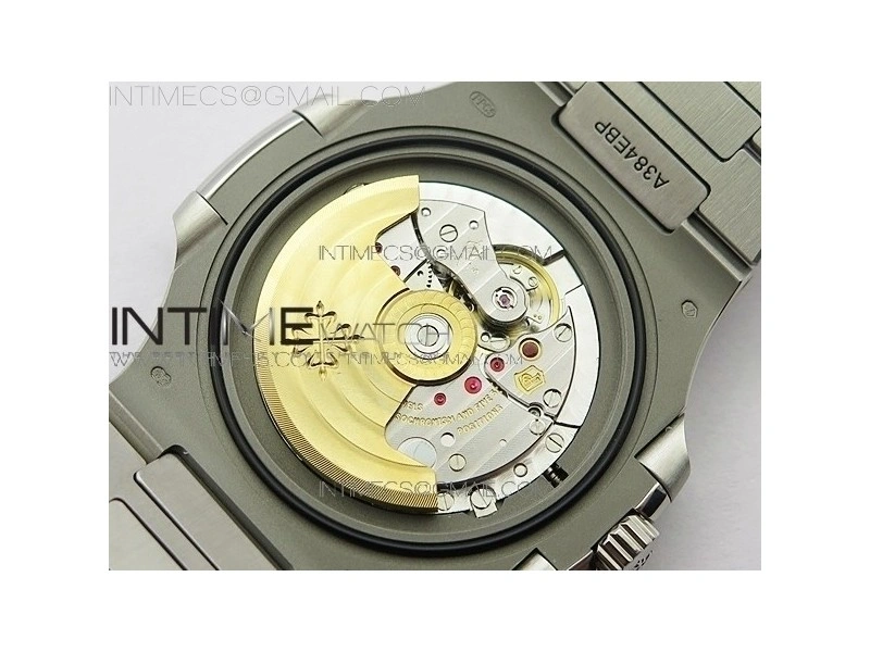 Nautilus Jumbo 5713 Super Replication PPF 1:1 Best Edition White Textured Dial on SS Bracelet PPF324