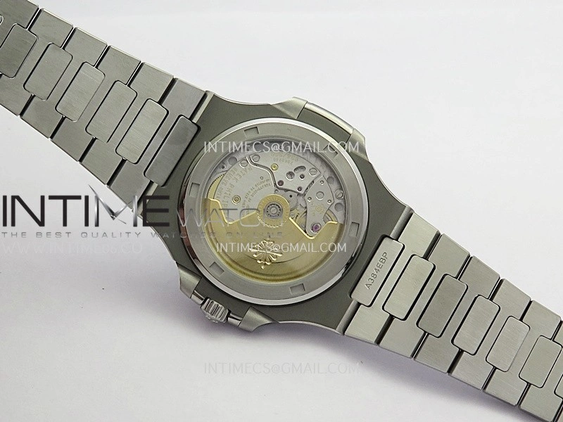 Nautilus 5711 T Diamond Bezel DDF 1:1 Best Edition Black Dial On SS Bracelet Super Clone DD324