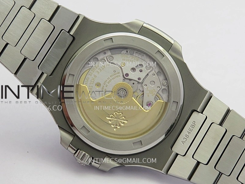 Nautilus 5711 T Diamond Bezel DDF 1:1 Best Edition Black Dial On SS Bracelet Super Clone DD324