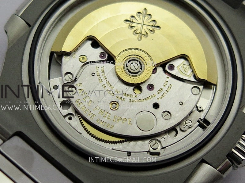 Nautilus 5711 T Diamond Bezel DDF 1:1 Best Edition Black Dial On SS Bracelet Super Clone DD324