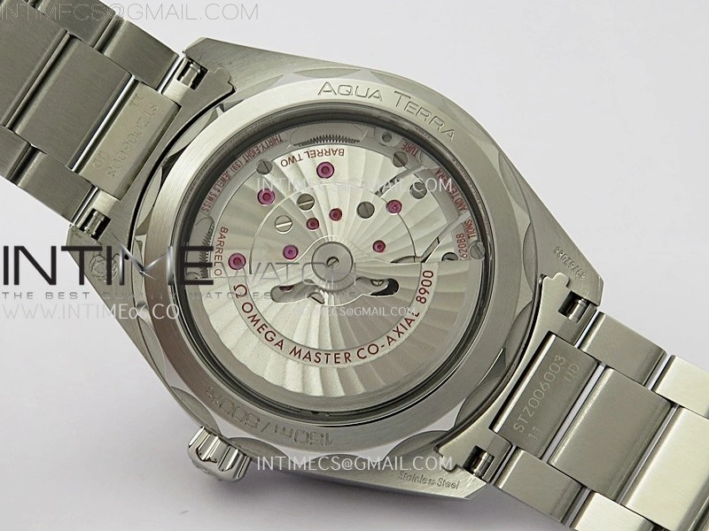 Aqua Terra 150M Master Chronometers N1F Best Edition Green Dial on SS Bracelet A8900