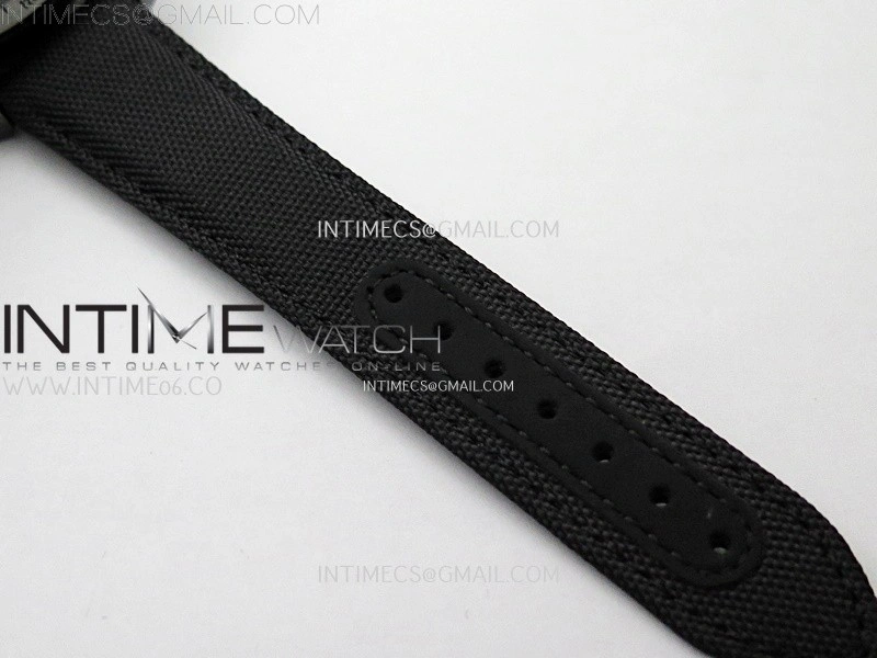 Speedmaster "Dark Side of The Moon" Real Ceramic N1F 1:1 Best Edition Black Dial on Black Nylon Strap A9300