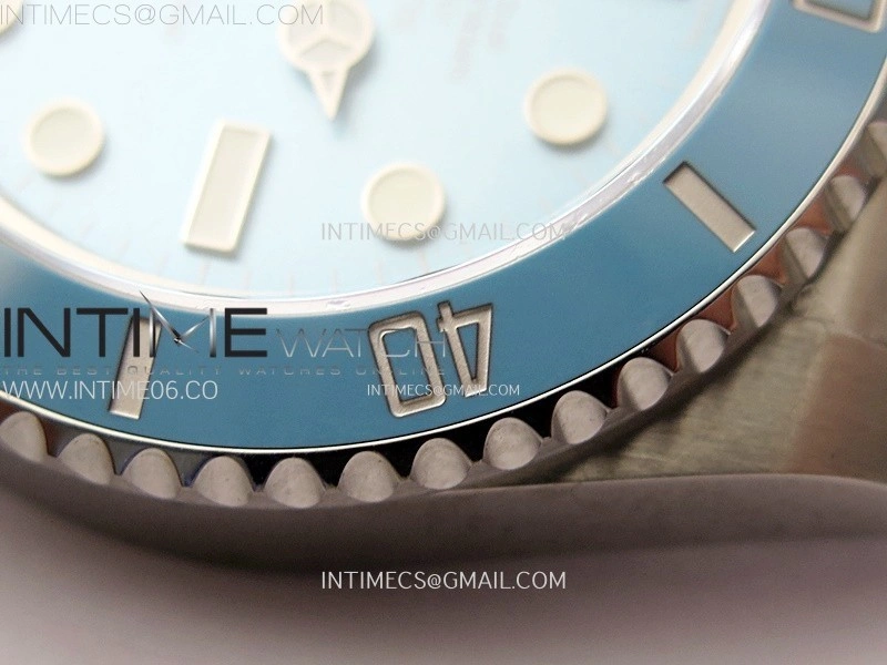 Submariner Tiffany 116610 904L SS BBF 1:1 Best Edition Tiffany Dial On 904L Bracelet SA3135