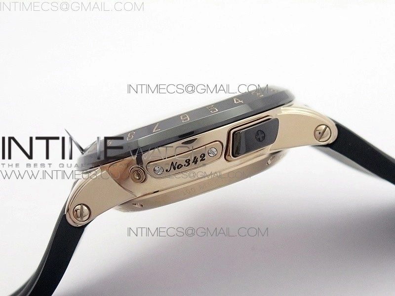Executive Toro 326-03 RG TWA 1:1 Best Edition Black Dial on Black Rubber Strap Asian UN-32
