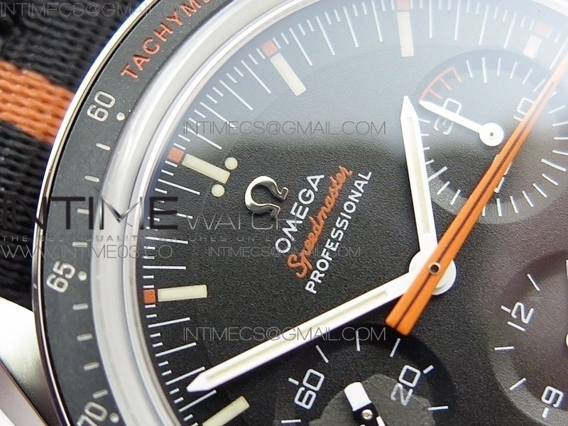 Speedmaster Speedy Tuesday 2‘Ultraman’OMF Best Edition on Nylon Strap Manual Winding Chrono Movement