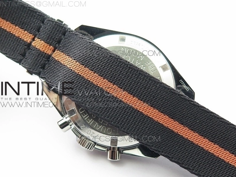 Speedmaster Speedy Tuesday 2‘Ultraman’OMF Best Edition on Nylon Strap Manual Winding Chrono Movement