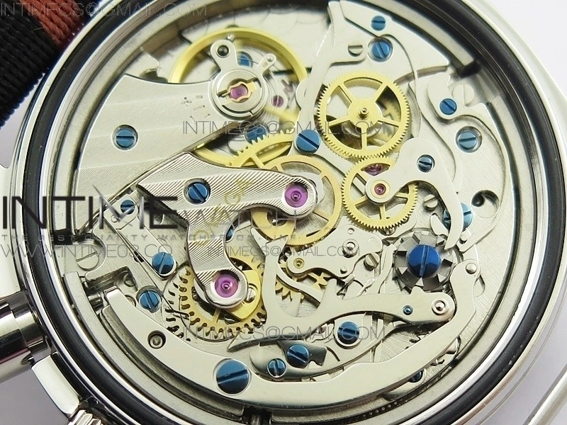 Speedmaster Speedy Tuesday 2‘Ultraman’OMF Best Edition on Nylon Strap Manual Winding Chrono Movement