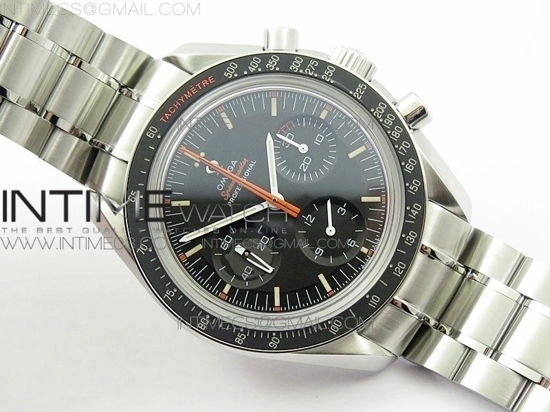 Speedmaster Speedy Tuesday 2‘Ultraman’OMF Best Edition on SS Bracelet Manual Winding Chrono Movement