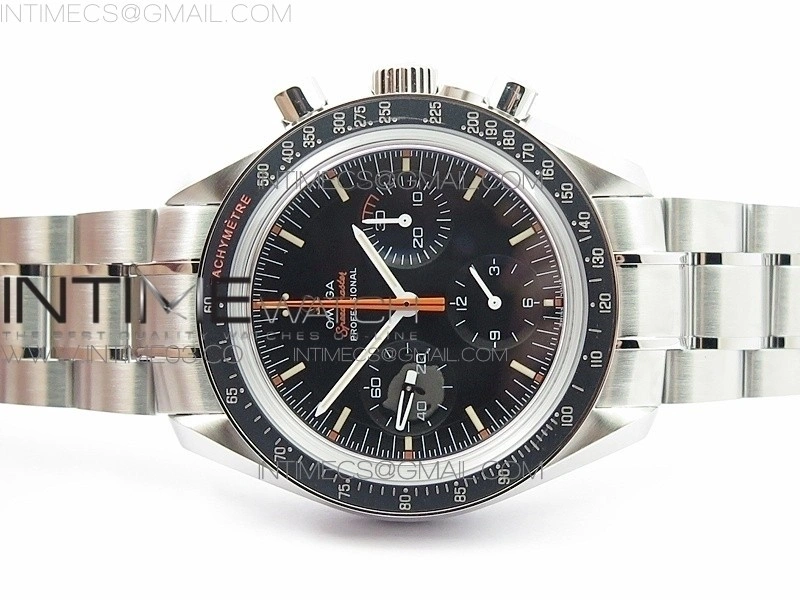 Speedmaster Speedy Tuesday 2‘Ultraman’OMF Best Edition on SS Bracelet Manual Winding Chrono Movement