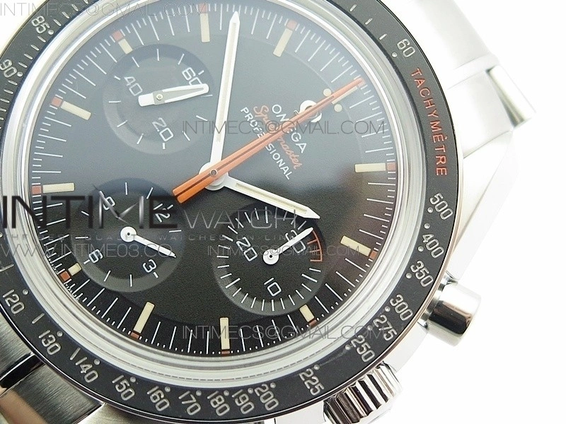 Speedmaster Speedy Tuesday 2‘Ultraman’OMF Best Edition on SS Bracelet Manual Winding Chrono Movement