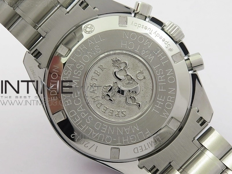 Speedmaster Speedy Tuesday 2‘Ultraman’OMF Best Edition on SS Bracelet Manual Winding Chrono Movement