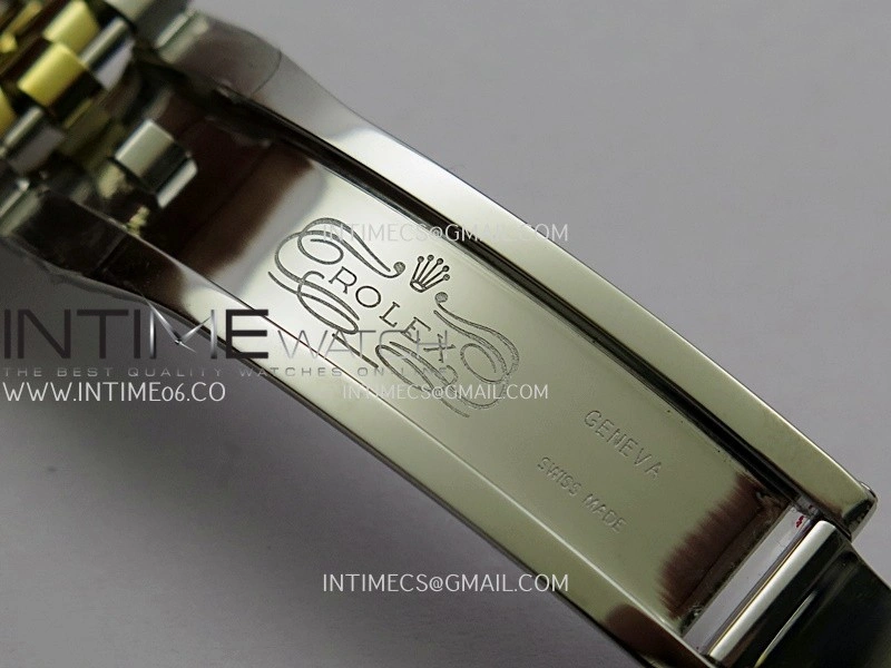 DateJust 36mm 126233 SS YG V2 QF 1:1 Best Edition Black Dial Diamond Marker On SS YG Jubilee Bracelet SH3235