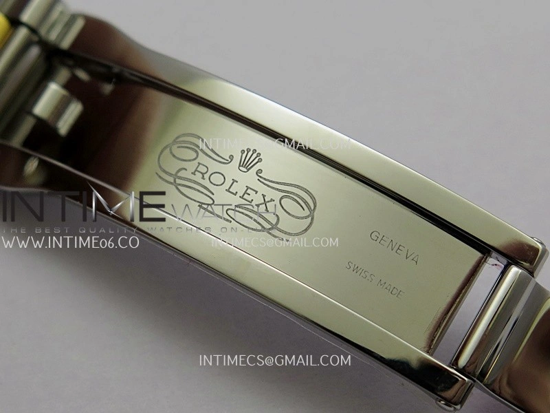 DateJust 41 126333 904L SS YG VF 1:1 Best Edition Gold Fluted Dial Stick Marker On SS YG Oyster Bracelet DD3235