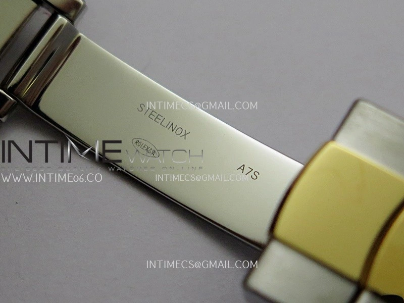 DateJust 41 126333 904L SS YG VF 1:1 Best Edition Gold Fluted Dial Stick Marker On SS YG Oyster Bracelet DD3235