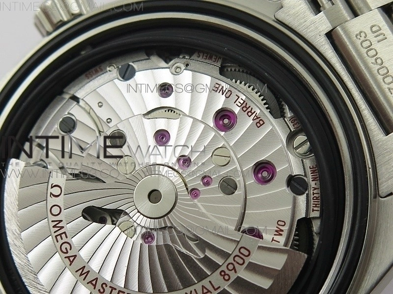 Aqua Terra 150M Master Chronometers VSF 1:1 Best Edition Deep Blue Dial Silver Hand on SS Bracelet A8900 Super Clone