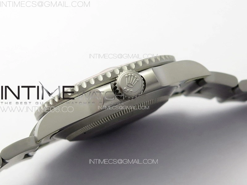 Submariner DIW Sandblasted VSF 1:1 Best Edition Orange Ceramic Bezel Orange Black Dial on SS Bracelet VS3135