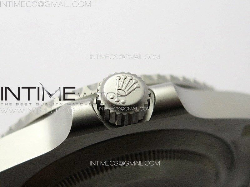 Submariner DIW Sandblasted VSF 1:1 Best Edition Orange Ceramic Bezel Orange Black Dial on SS Bracelet VS3135