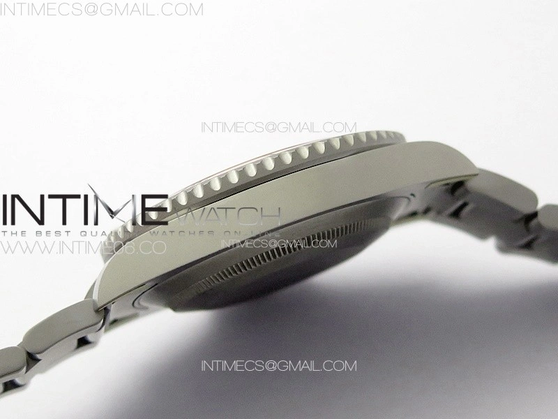 Submariner DIW Sandblasted VSF 1:1 Best Edition Orange Ceramic Bezel Orange Black Dial on SS Bracelet VS3135
