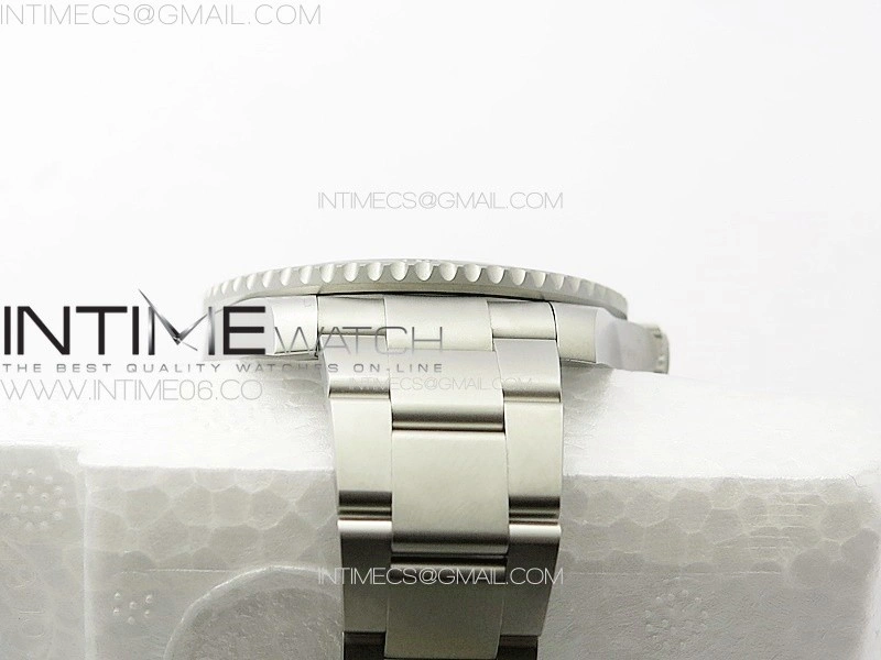 Submariner DIW Sandblasted VSF 1:1 Best Edition Orange Ceramic Bezel Orange Black Dial on SS Bracelet VS3135