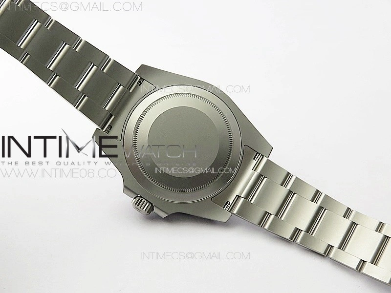 Submariner DIW Sandblasted VSF 1:1 Best Edition Orange Ceramic Bezel Orange Black Dial on SS Bracelet VS3135