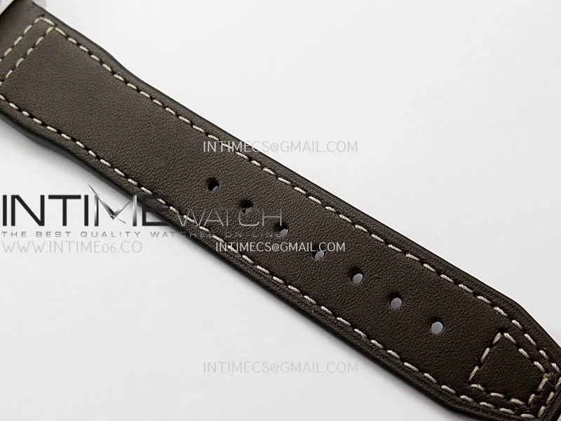 Pilot Watch IW388103 SS APSF 1:1 Best Edition Green Dial On Brown Leather Strap A69385