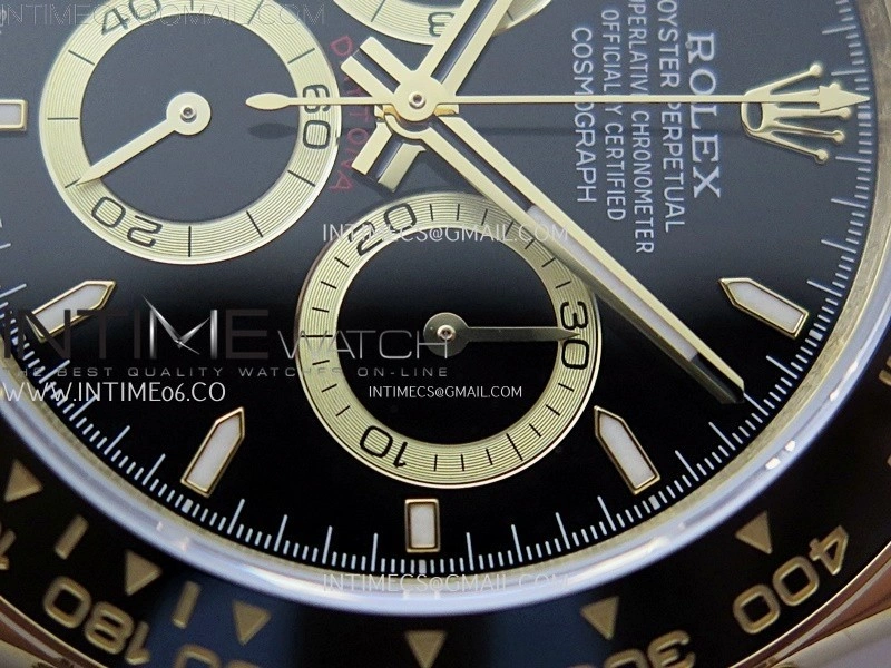 Daytona 126518 QF Gain Weight 1:1 Best Edition Black Dial Sticks Markers on Oysterflex Strap SH4131 V11