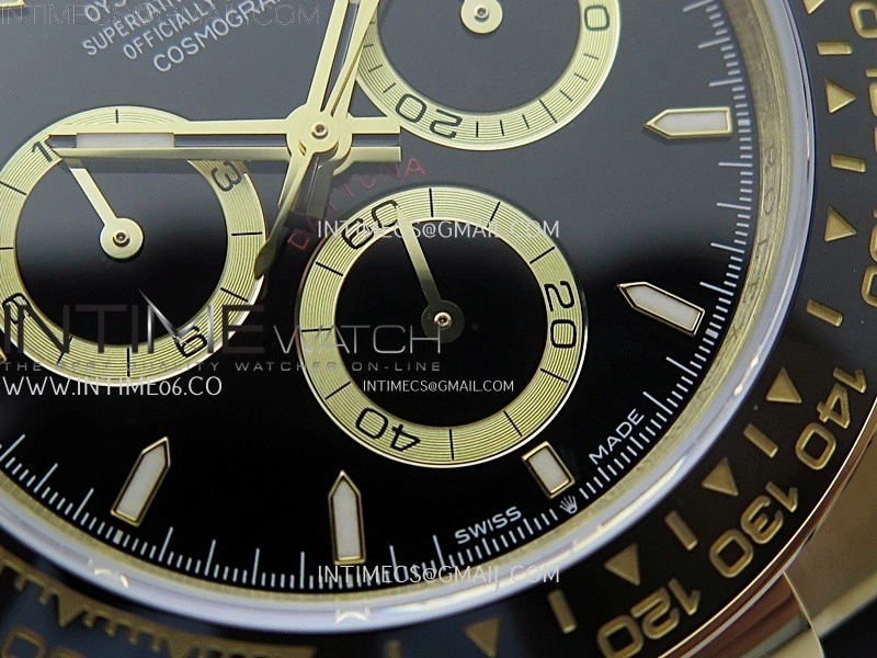 Daytona 126518 QF Gain Weight 1:1 Best Edition Black Dial Sticks Markers on Oysterflex Strap SH4131 V11