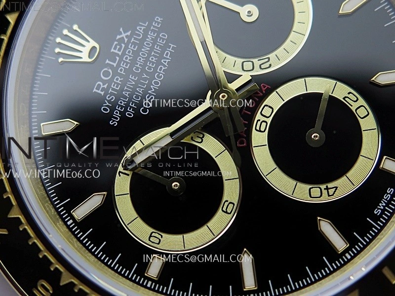 Daytona 126518 QF Gain Weight 1:1 Best Edition Black Dial Sticks Markers on Oysterflex Strap SH4131 V11