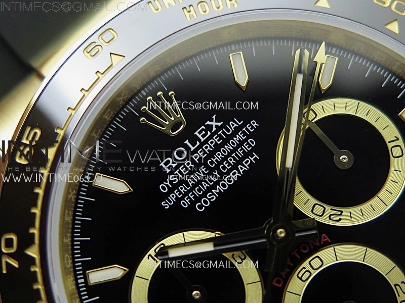 Daytona 126518 QF Gain Weight 1:1 Best Edition Black Dial Sticks Markers on Oysterflex Strap SH4131 V11