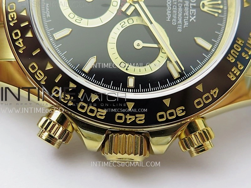 Daytona 126518 QF Gain Weight 1:1 Best Edition Black Dial Sticks Markers on Oysterflex Strap SH4131 V11