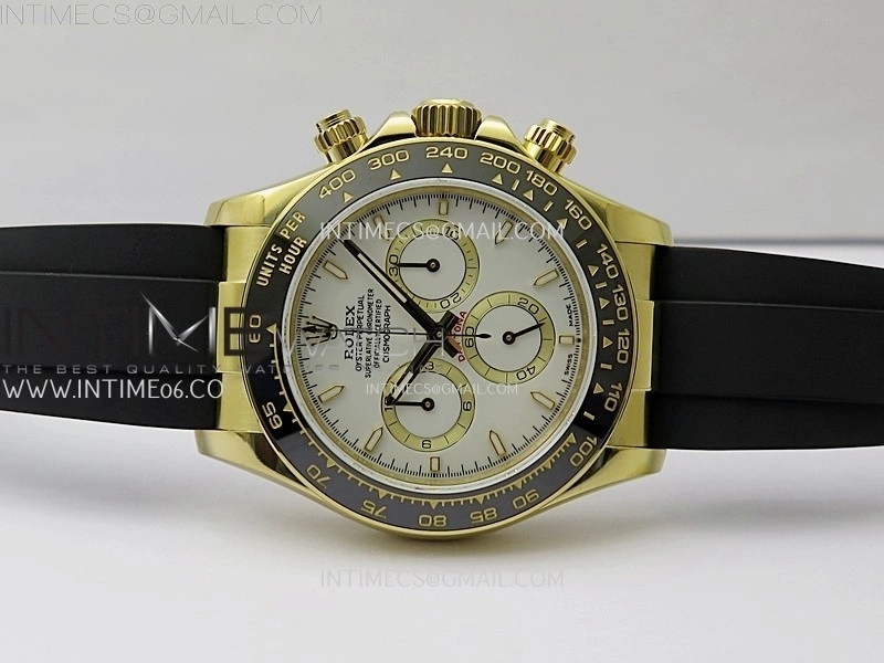 Daytona 126518 QF Gain Weight 1:1 Best Edition White Dial Sticks Markers on Oysterflex Strap SH4131 V11