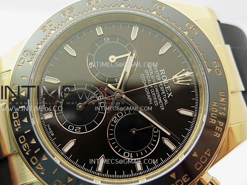 Daytona 126515 Gain Weight APSF 1:1 Best Edition Brown Dial Stick Markers on Oysterflex Strap SH4131