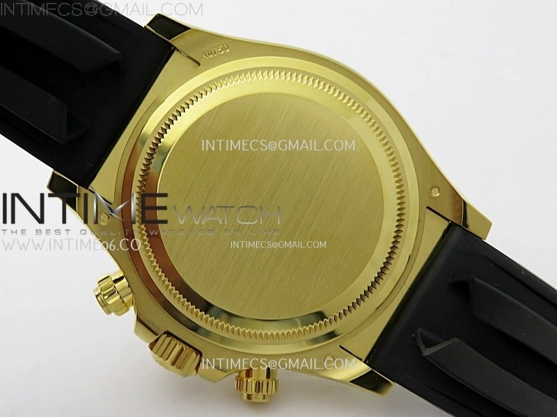 Daytona 126518 Gain Weight APSF 1:1 Best Edition Gold Dial Sticks Markers on Oysterflex Strap SH4131