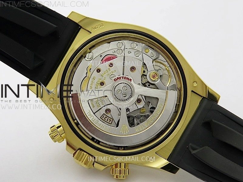 Daytona 126518 Gain Weight APSF 1:1 Best Edition Gold Dial Sticks Markers on Oysterflex Strap SH4131