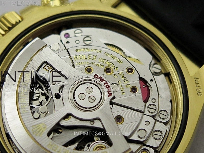 Daytona 126518 Gain Weight APSF 1:1 Best Edition Gold Dial Sticks Markers on Oysterflex Strap SH4131