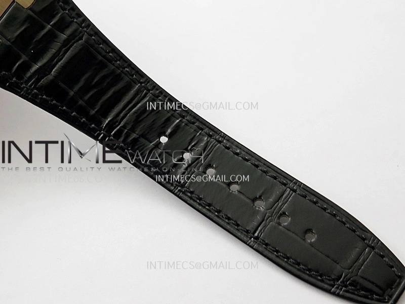 Royal Oak 41mm 15510 Gain Weight DDF 1:1 Best Edition Black Dial On Black Leather Strap Super Clone DD4302