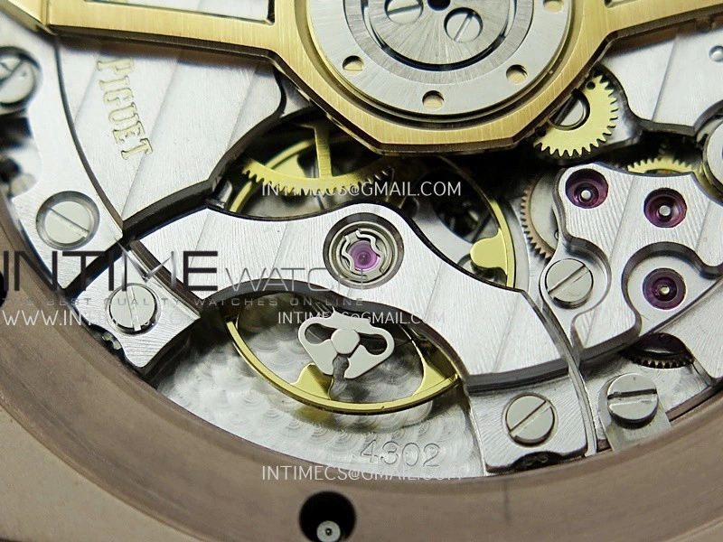 Royal Oak 41mm 15510 Gain Weight DDF 1:1 Best Edition Black Dial On Black Leather Strap Super Clone DD4302