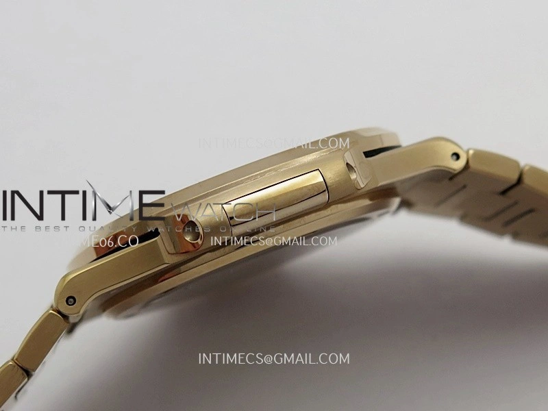 Nautilus 5711 Gain Weight DDF 1:1 Best Edition White Textured Dial On RG Bracelet Super Clone DD324