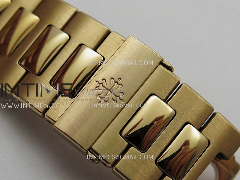 Nautilus 5711 Gain Weight DDF 1:1 Best Edition White Textured Dial On RG Bracelet Super Clone DD324