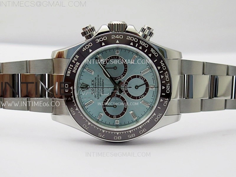 Daytona 126506 Gain Weight QF 1:1 Best Edition Ice Blue Dial T Diamond Markers on Bracelet SH4131 V6