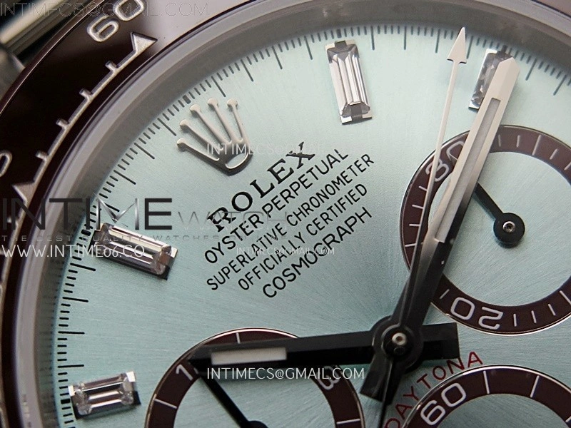 Daytona 126506 Gain Weight QF 1:1 Best Edition Ice Blue Dial T Diamond Markers on Bracelet SH4131 V6