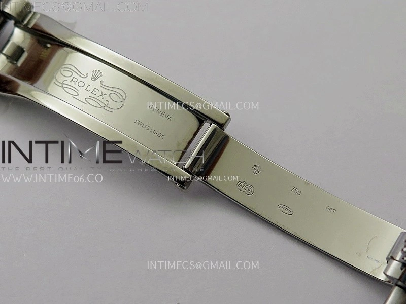 Day Date 128239 Gain Weight SS QF 1:1 Best Edition Blue Dial Diamond Markers on SS President Bracelet