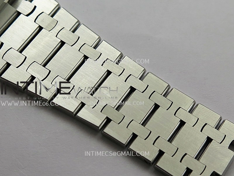 Royal Oak Chrono 26240 Frosted SS Gain Weight V2 DDF 1:1 Best Edition Black Dial Frosted SS Bracelet Super Clone DD4401