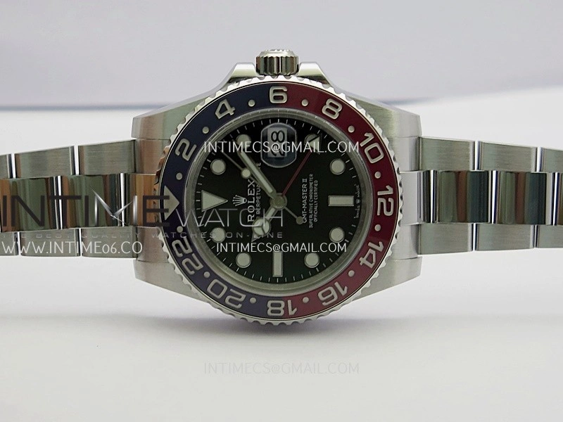 GMT Master II 126719 BLRO Gain Weight V4 Gold Factory 1:1 Best Edition Black Dial On Oyster Bracelet SH3285 CHS