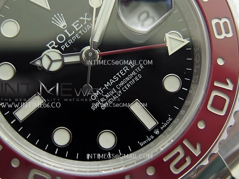 GMT Master II 126719 BLRO Gain Weight V4 Gold Factory 1:1 Best Edition Black Dial On Oyster Bracelet SH3285 CHS