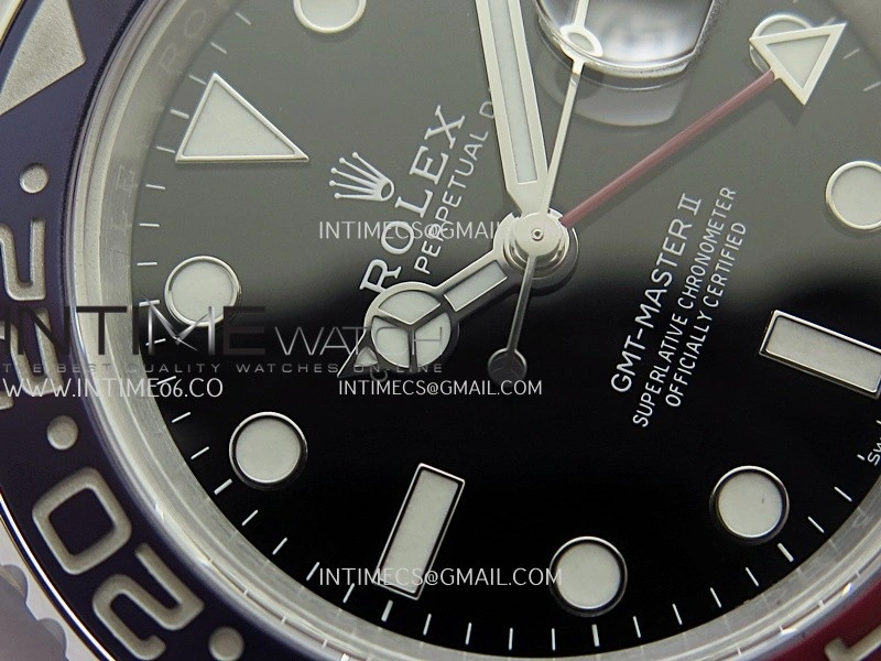 GMT Master II 126719 BLRO Gain Weight V4 Gold Factory 1:1 Best Edition Black Dial On Oyster Bracelet SH3285 CHS